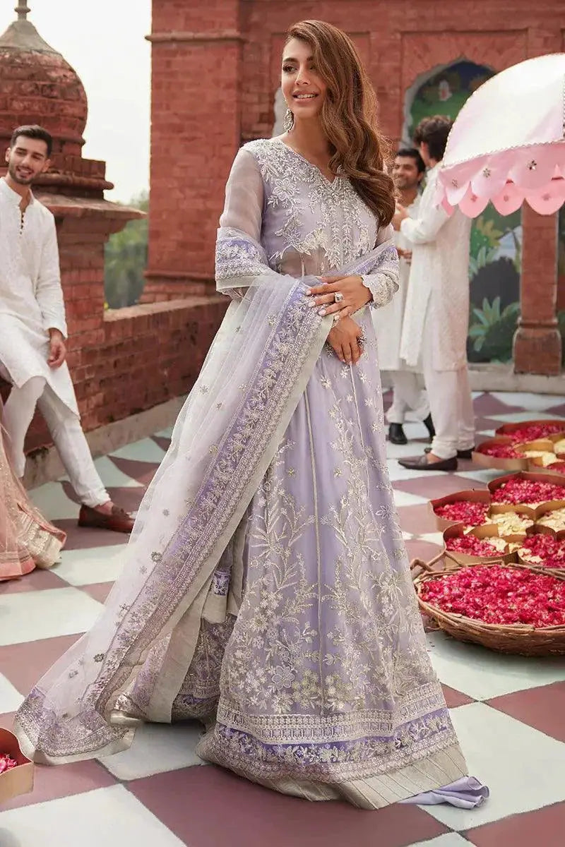 Mushq | Izhar Luxury Chiffon Collection 23 | Nureh - Pakistani Designer Dress - by Mushq | Type: Bridal - 100% Original at Saira Sultan