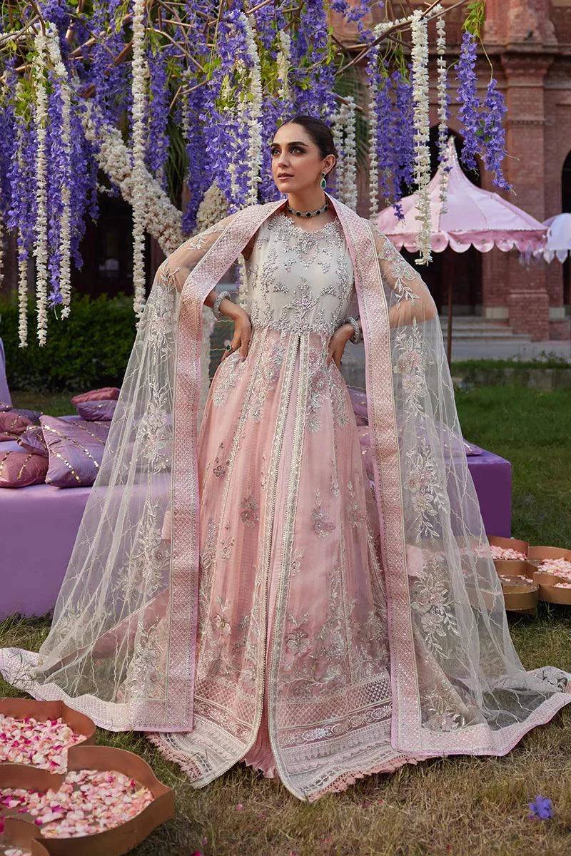 Mushq | Izhar Luxury Chiffon Collection 23 | Mishaal - Pakistani Designer Dress - by Mushq | Type: Bridal - 100% Original at Saira Sultan