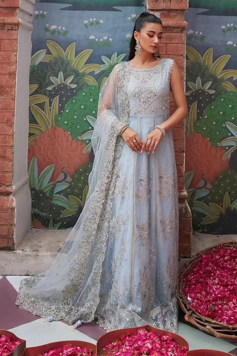Mushq | Izhar Luxury Chiffon Collection 23 | Tania - Pakistani Designer Dress - by Mushq | Type: Bridal - 100% Original at Saira Sultan
