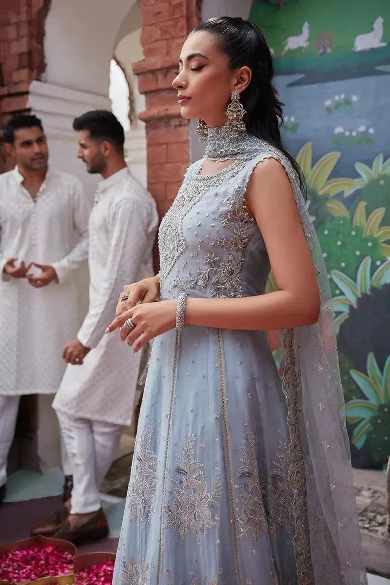 Mushq | Izhar Luxury Chiffon Collection 23 | Tania - Pakistani Designer Dress - by Mushq | Type: Bridal - 100% Original at Saira Sultan