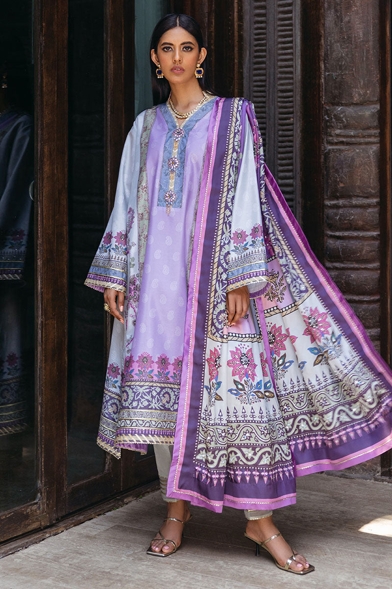 Mushq | Nirvana Silk Edit |  Viola - Pakistani Designer Dress - by Mushq | Type: Ladies Clothes - 100% Original at Saira Sultan