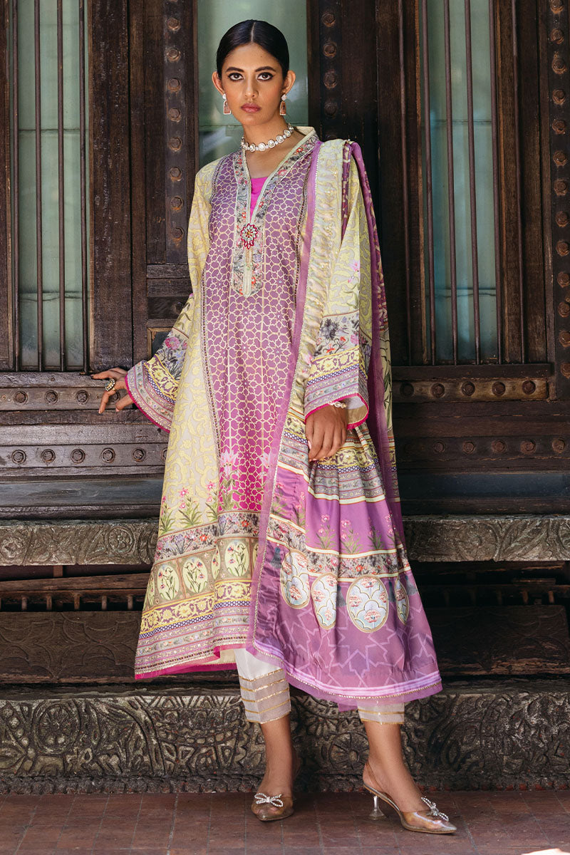Mushq | Nirvana Silk Edit |  Mauveine - Pakistani Designer Dress - by Mushq | Type: Ladies Clothes - 100% Original at Saira Sultan