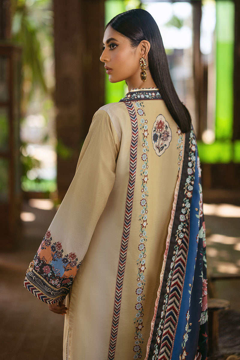 Mushq | Nirvana Silk Edit |  Taupe - Pakistani Designer Dress - by Mushq | Type: Ladies Clothes - 100% Original at Saira Sultan
