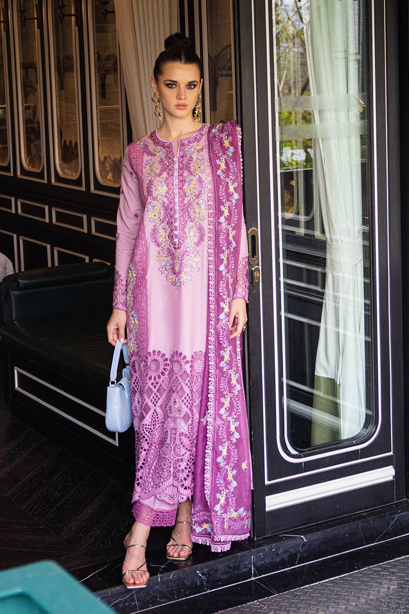 Mushq | Orient Express Luxury Lawn | ELODIE - Pakistani Designer Dress - by Mushq | Type: Luxury - 100% Original at Saira Sultan