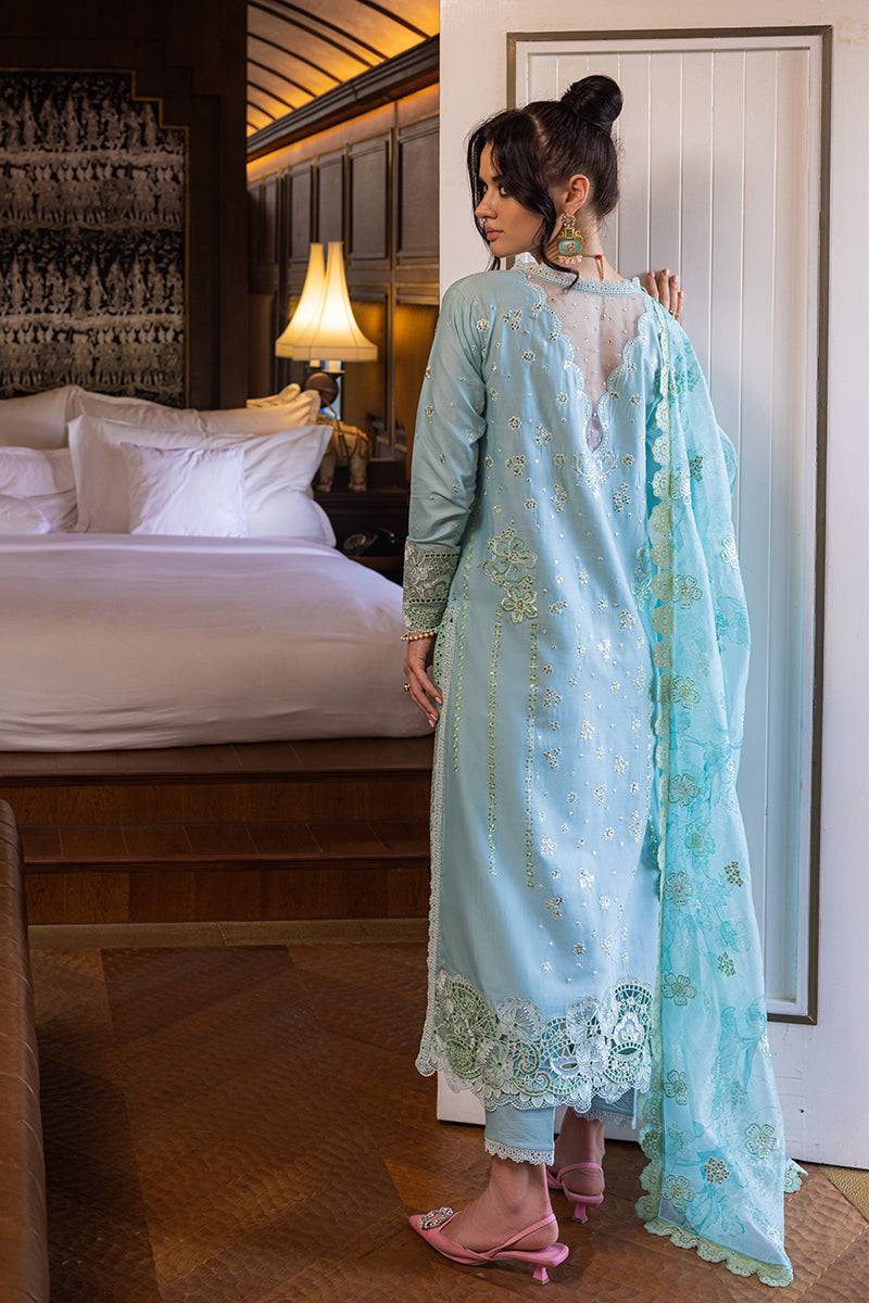 Mushq | Orient Express Luxury Lawn | REVE - Pakistani Designer Dress - by Mushq | Type: Luxury - 100% Original at Saira Sultan