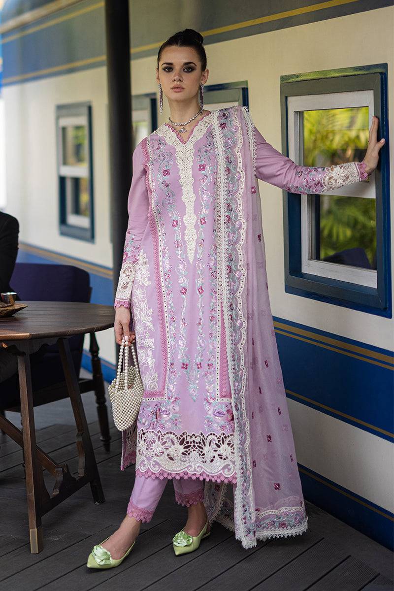 Mushq | Orient Express Luxury Lawn | RAFFINE - Pakistani Designer Dress - by Mushq | Type: Luxury - 100% Original at Saira Sultan