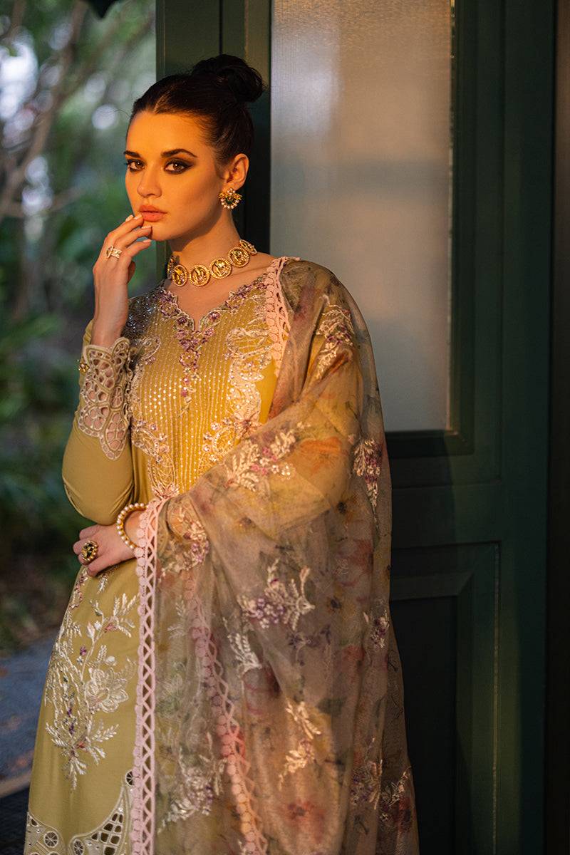 Mushq | Orient Express Luxury Lawn | DELICE - Pakistani Designer Dress - by Mushq | Type: Luxury - 100% Original at Saira Sultan