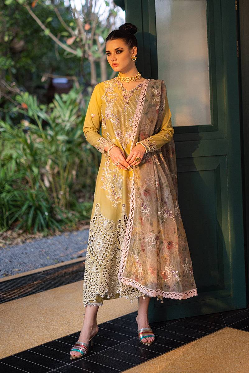 Mushq | Orient Express Luxury Lawn | DELICE - Pakistani Designer Dress - by Mushq | Type: Luxury - 100% Original at Saira Sultan