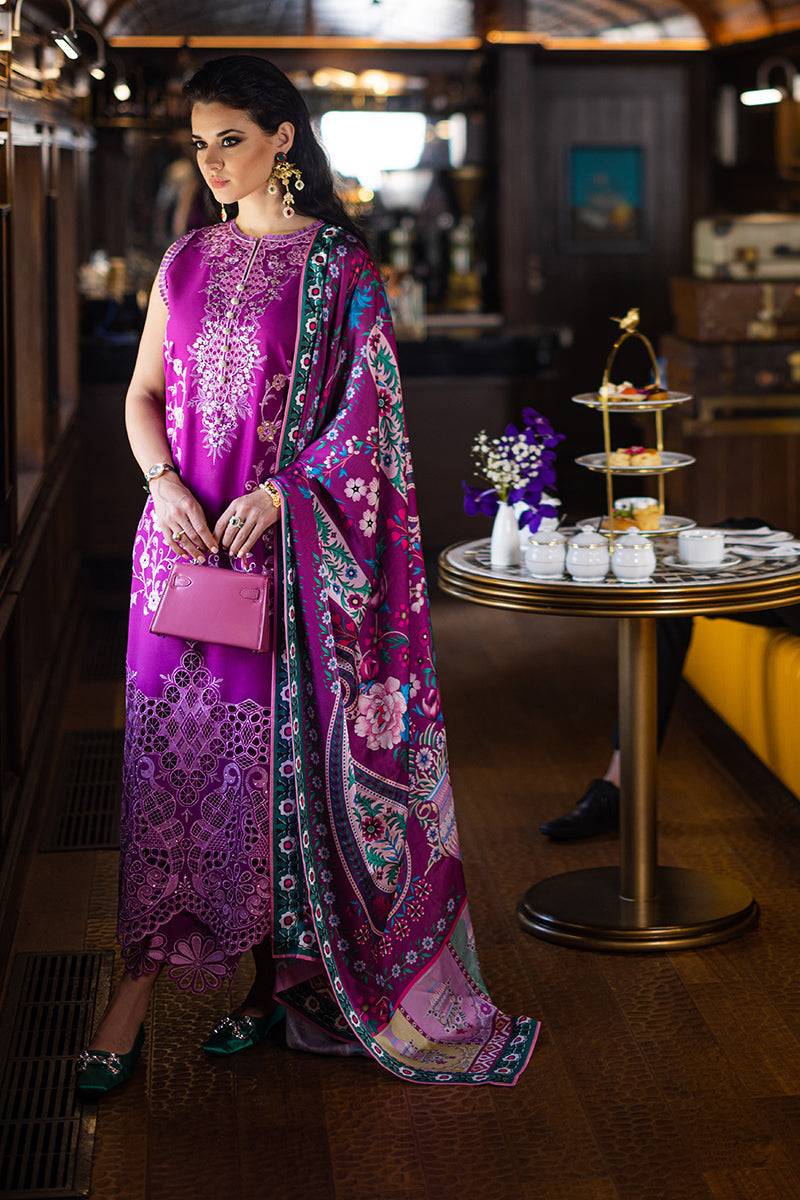 Mushq | Orient Express Luxury Lawn | ORIENTELLA - Pakistani Designer Dress - by Mushq | Type: Luxury - 100% Original at Saira Sultan