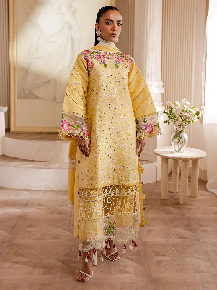 Parishay | Mira Winter | MW-01 | 3 PC Khaddar - Pakistani Designer Dress - by Parishay | Type: Luxury - 100% Original at Saira Sultan