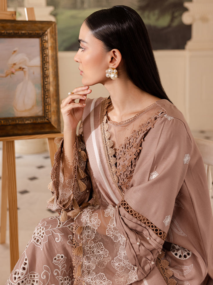 Parishay | Mira Winter | MW-06 | 3 PC Crepe - Pakistani Designer Dress - by Parishay | Type: Luxury - 100% Original at Saira Sultan