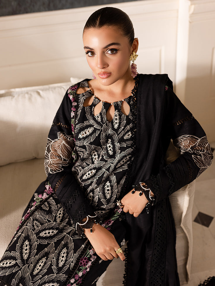 Parishay | Mira Winter |  MW-07 | 3 PC Crepe - Pakistani Designer Dress - by Parishay | Type: Luxury - 100% Original at Saira Sultan