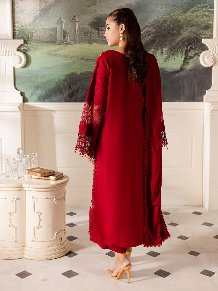 Parishay | Mira Winter | MW-08 | 3 PC Crepe - Pakistani Designer Dress - by Parishay | Type: Luxury - 100% Original at Saira Sultan