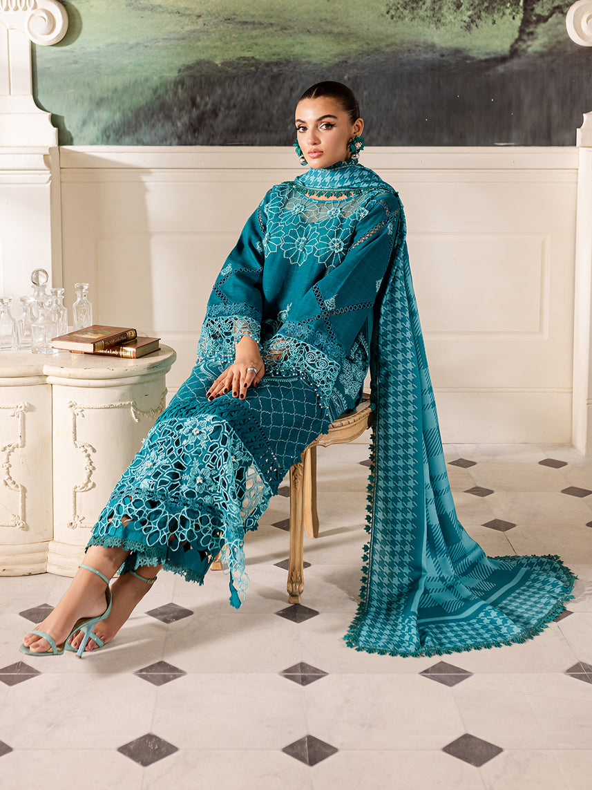 Parishay | Mira Winter | MW-12 | 3 PC Khaddar - Pakistani Designer Dress - by Parishay | Type: Luxury - 100% Original at Saira Sultan