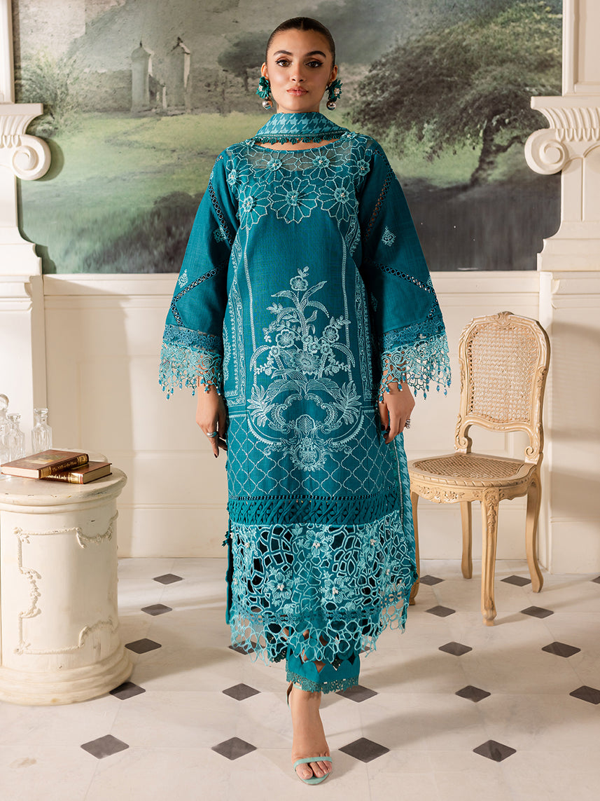 Parishay | Mira Winter | MW-12 | 3 PC Khaddar - Pakistani Designer Dress - by Parishay | Type: Luxury - 100% Original at Saira Sultan