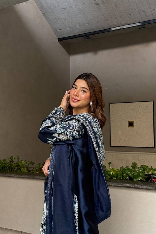 Maryum N Maria | Farisha Formals| ELYNA - MW40083 - Pakistani Designer Dress - by Maryum N Maria - Type : Ladies Clothes - 100% Original at Saira Sultan