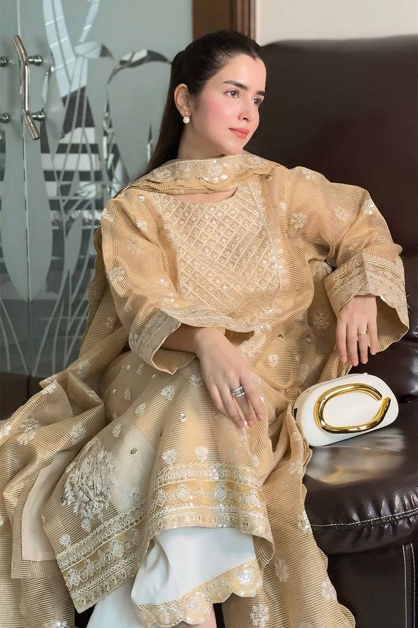 Maryum N Maria | Farisha Formals| ELEANOR - MW40089 - Pakistani Designer Dress - by Maryum N Maria - Type : Ladies Clothes - 100% Original at Saira Sultan