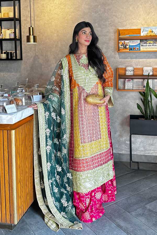 Maryum N Maria | Farisha Formals| NOELE - MW40095 - Pakistani Designer Dress - by Maryum N Maria - Type : Ladies Clothes - 100% Original at Saira Sultan