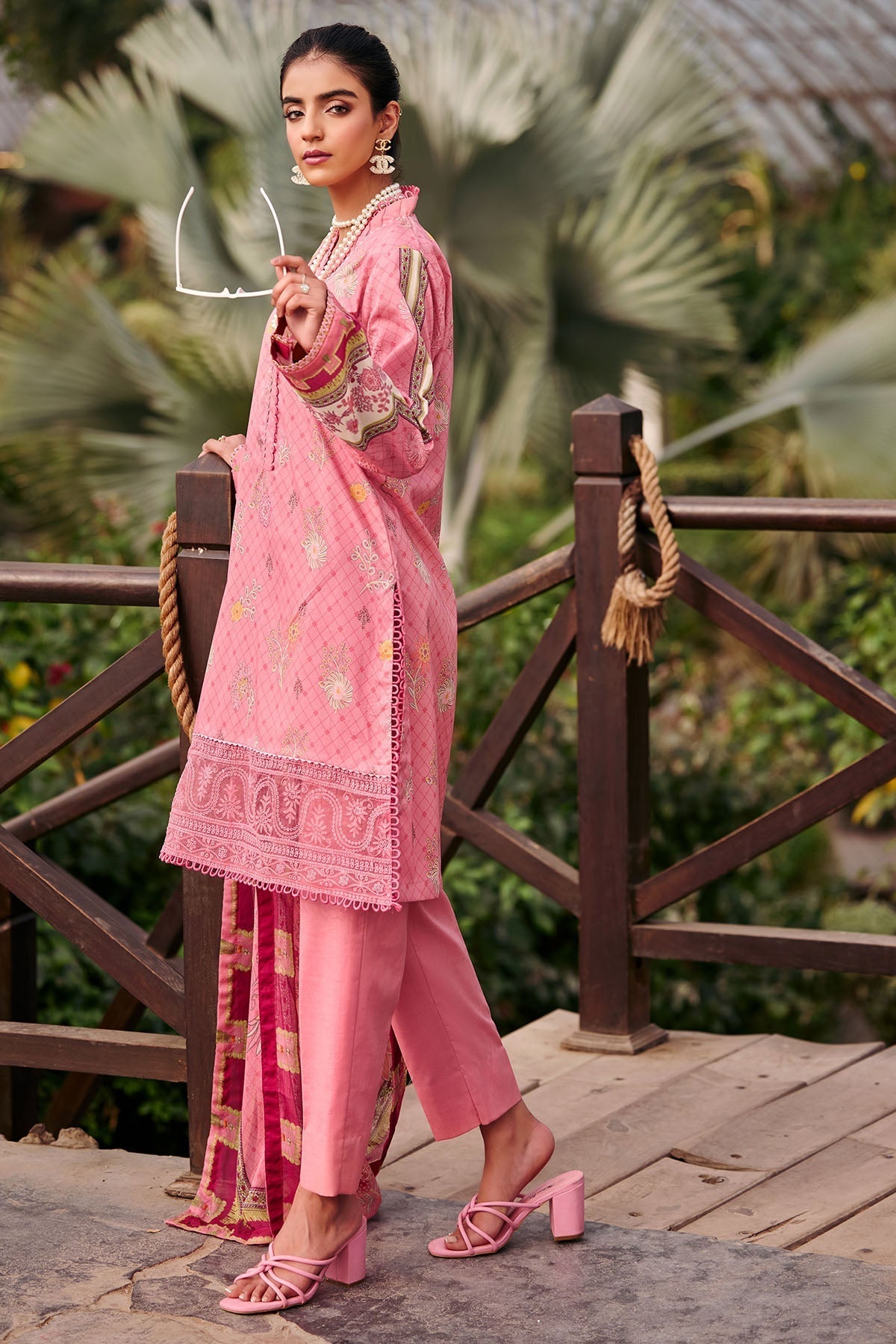 Motifz | Umang Lawn | 3538-RASHI L Pink Lawn