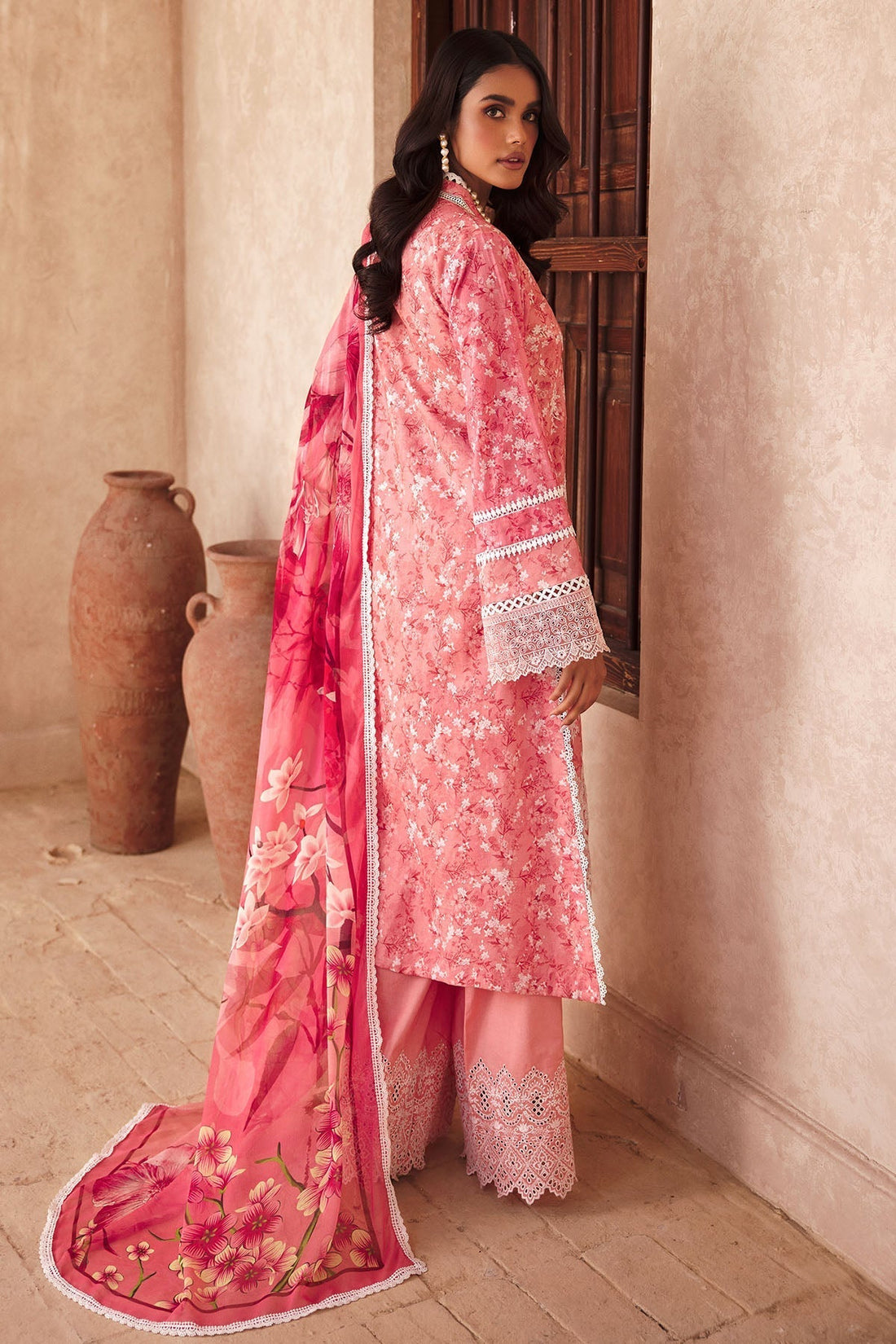 Motifz | Premium Lawn 25 | 3735-MAYA XS Coral Lawn