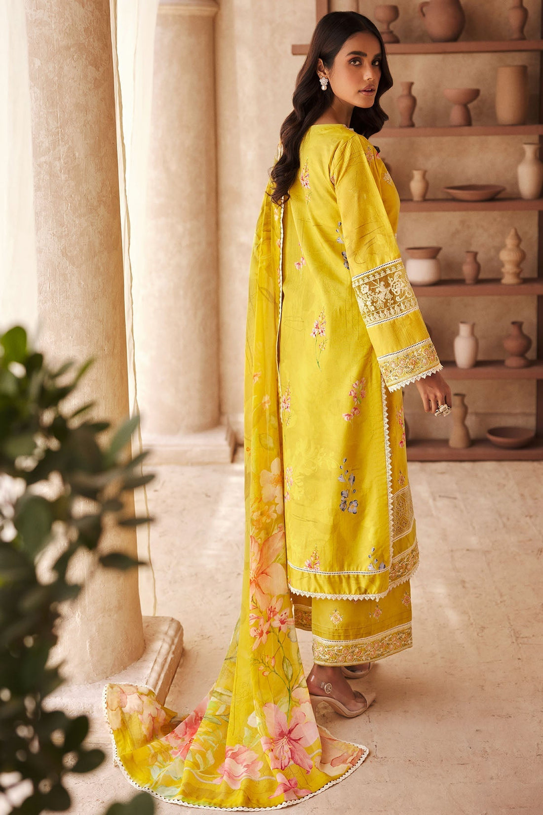 Motifz | Premium Lawn 25 | 3741-ELIE XS Yellow Lawn