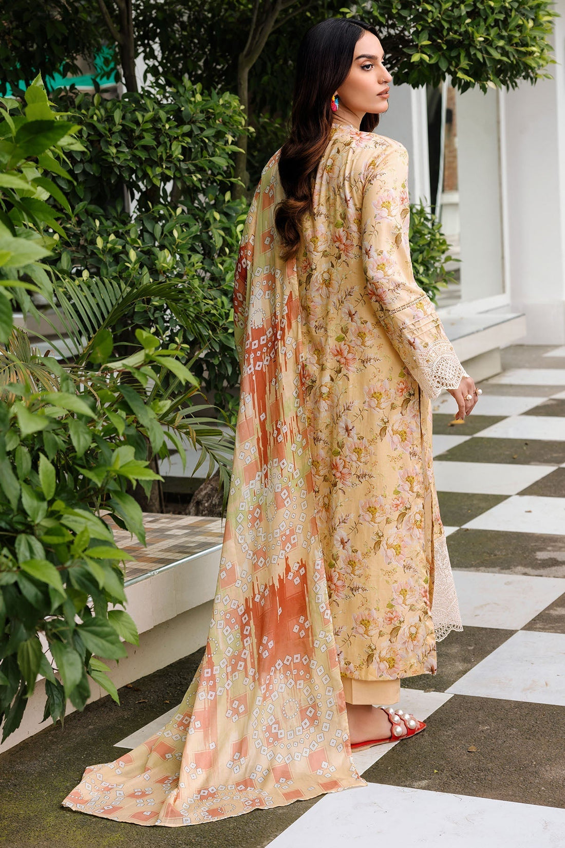 Motifz | Umang Lawn | 4890-UMAIMA XS Pale Yellow Lawn
