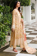 Motifz | Umang Lawn | 4890-UMAIMA L Pale Yellow Lawn