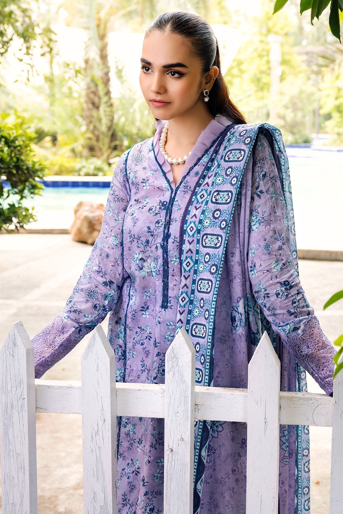 Motifz | Umang Lawn | 4897-ARISHA M Lavender Lawn