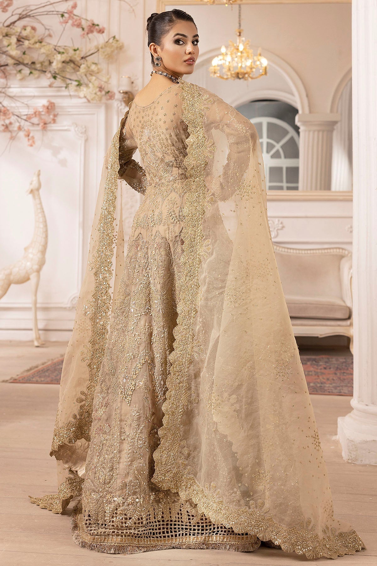 Motifz | Luxury Formal | 4940-LAIRA S Ivory Organza