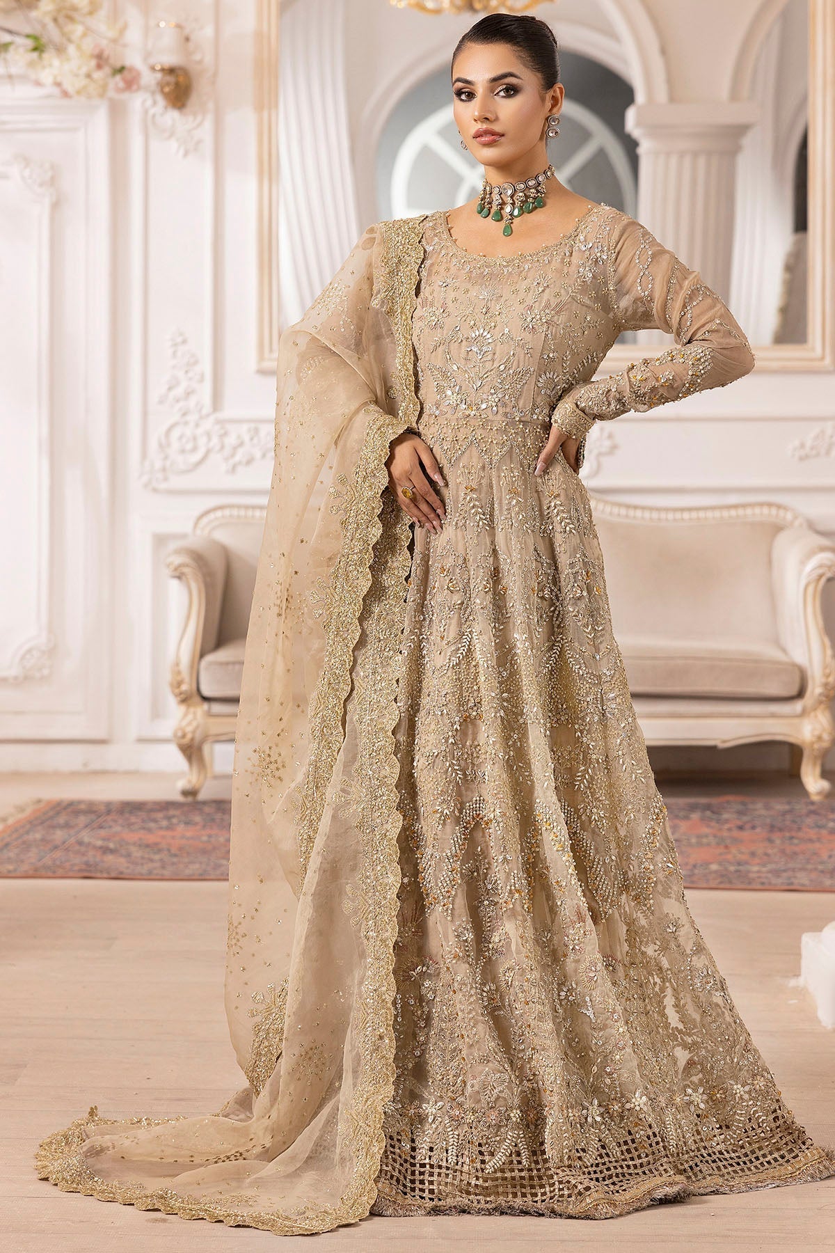Motifz | Luxury Formal | 4940-LAIRA L Ivory Organza