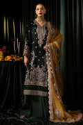 Motifz | Velvet Formals | 5094-YUMNA XS Bottle Green Velvet