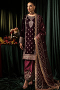 Motifz | Velvet Formals | 5095-MAZNEEN Custom Size Wine Berry Velvet
