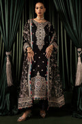 Motifz | Velvet Formals | 5098-FARZEEN L Black Velvet