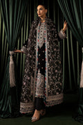 Motifz | Velvet Formals | 5098-FARZEEN M Black Velvet