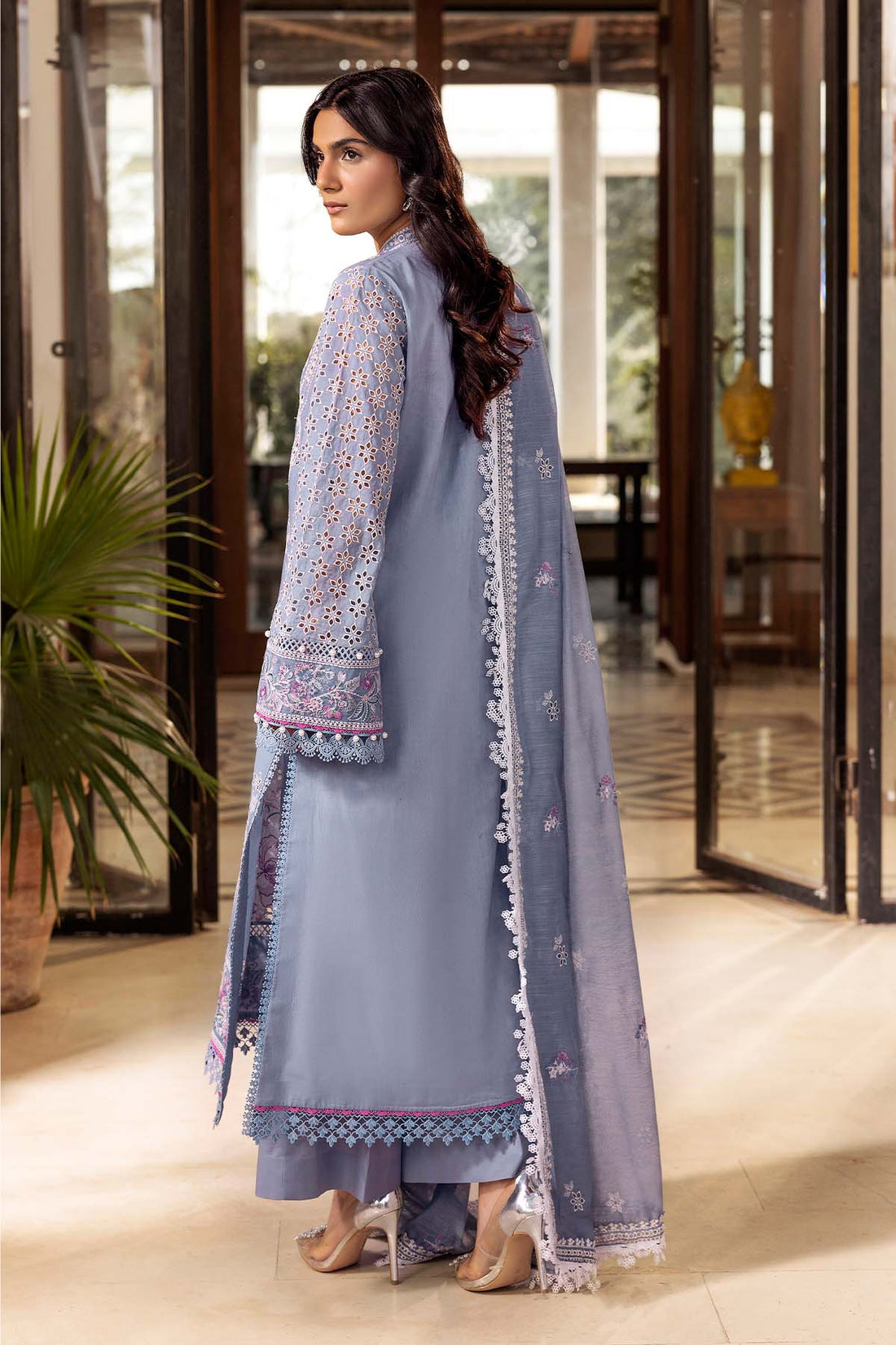 Motifz | Premium Lawn 25 | 5302-ROSALIE XS Lavender Lawn