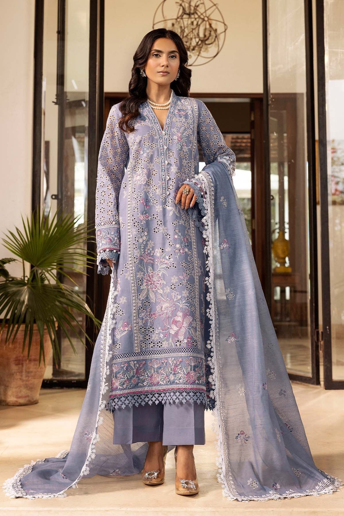 Motifz | Premium Lawn 25 | 5302-ROSALIE XL Lavender Lawn