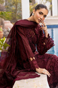 Motifz | Premium Lawn 25 | 5313-SABINE L Dark Maroon Lawn