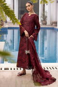 Motifz | Premium Lawn 25 | 5313-SABINE XL Dark Maroon Lawn