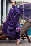 Motifz | Premium Lawn 25 | 5314-MIREILLE L Dark Purple Lawn