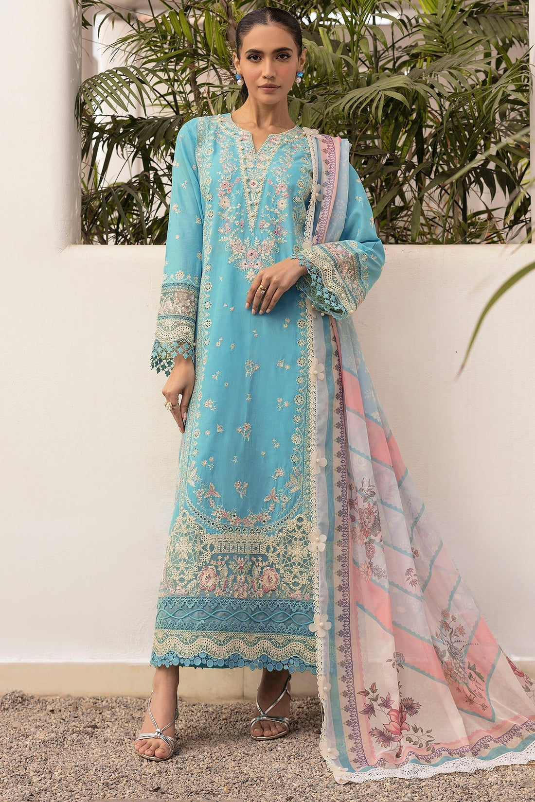 Motifz | Premium Lawn 25 | 5317-SERA XS Sky Blue Lawn
