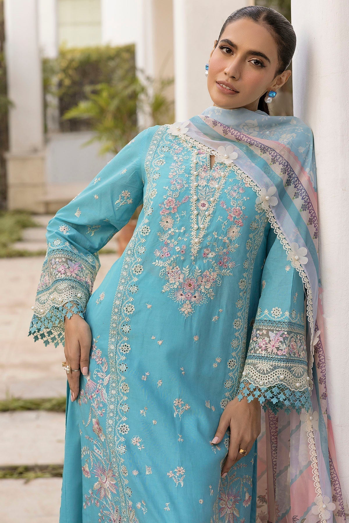 Motifz | Premium Lawn 25 | 5317-SERA M Sky Blue Lawn