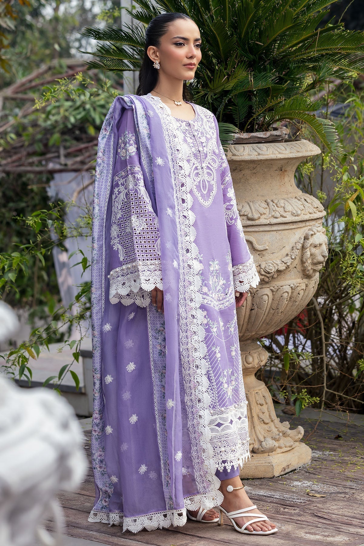Motifz | Premium Lawn 25 | 5318-ELISE L Lavender Lawn
