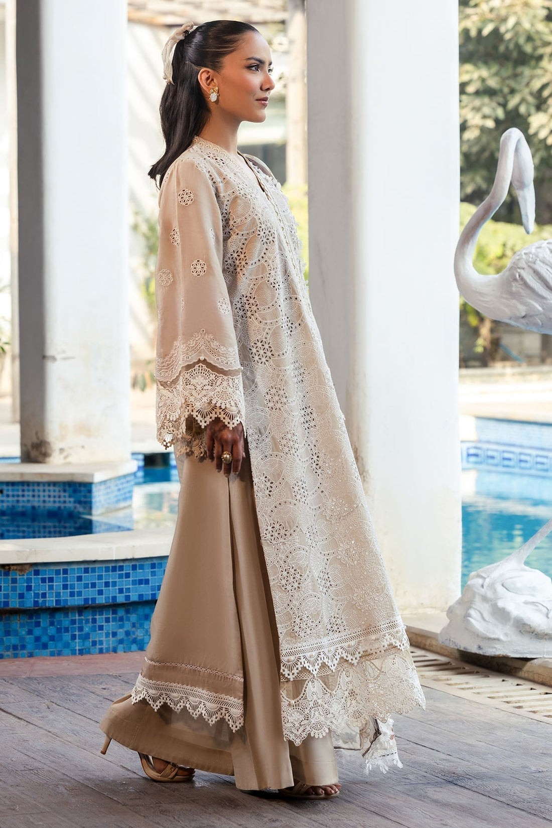Motifz | Premium Lawn 25 | 5322-DIANE XS Ivory Lawn