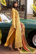 Motifz | Premium Lawn 25 | 5323-GENEVA XL Mustard Yellow Lawn