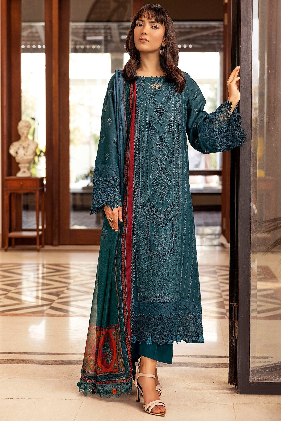 Motifz | Premium Lawn 25 | 5327-PERCY XS Zinc Lawn