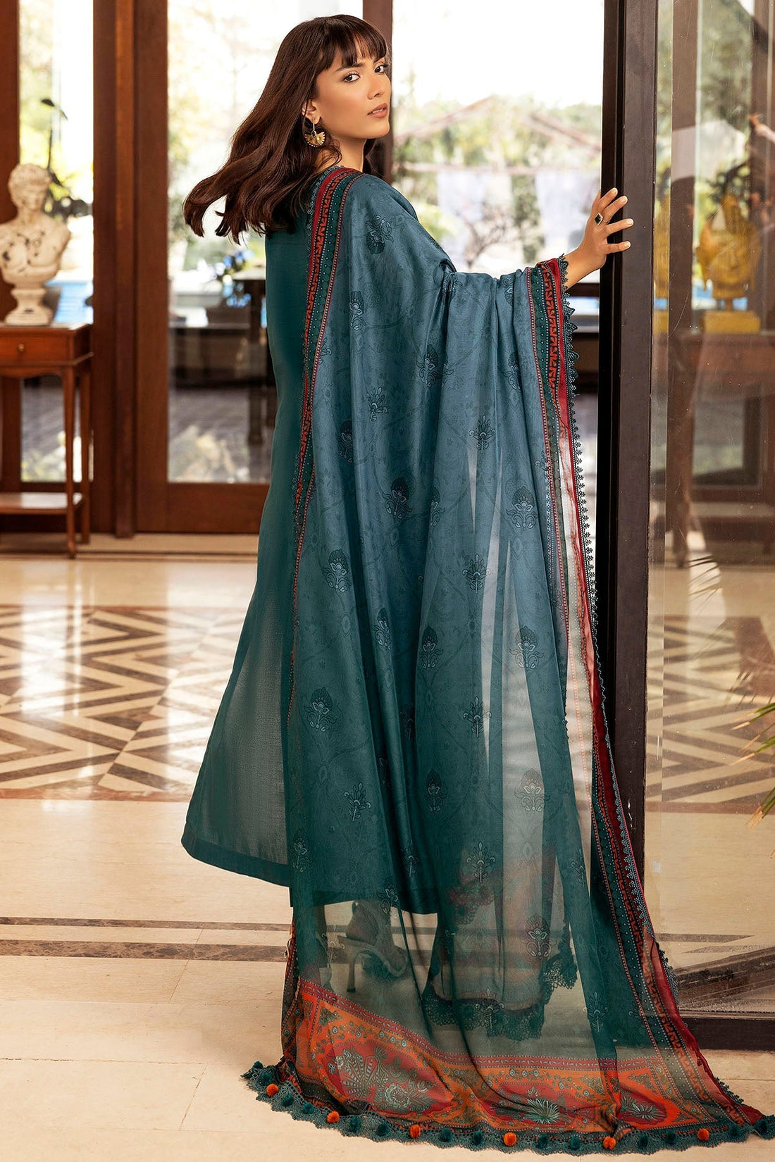 Motifz | Premium Lawn 25 | 5327-PERCY XS Zinc Lawn