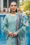 Motifz | Premium Lawn 25 | 5328-ISABEAU M Ice Blue Lawn