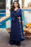 Motifz | Premium Lawn 25 | 5330-MAELYS L Navy Blue Lawn