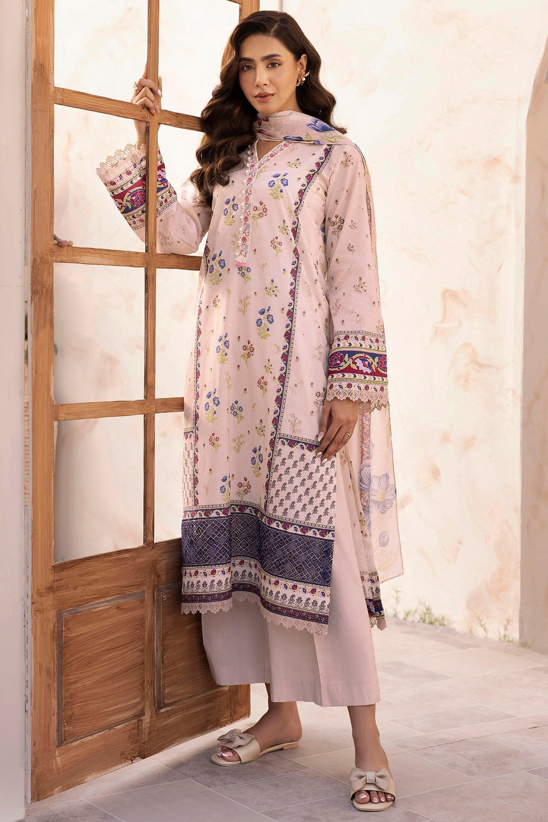 Motifz | Umang Lawn | 5414-RUYA XS Beige Lawn