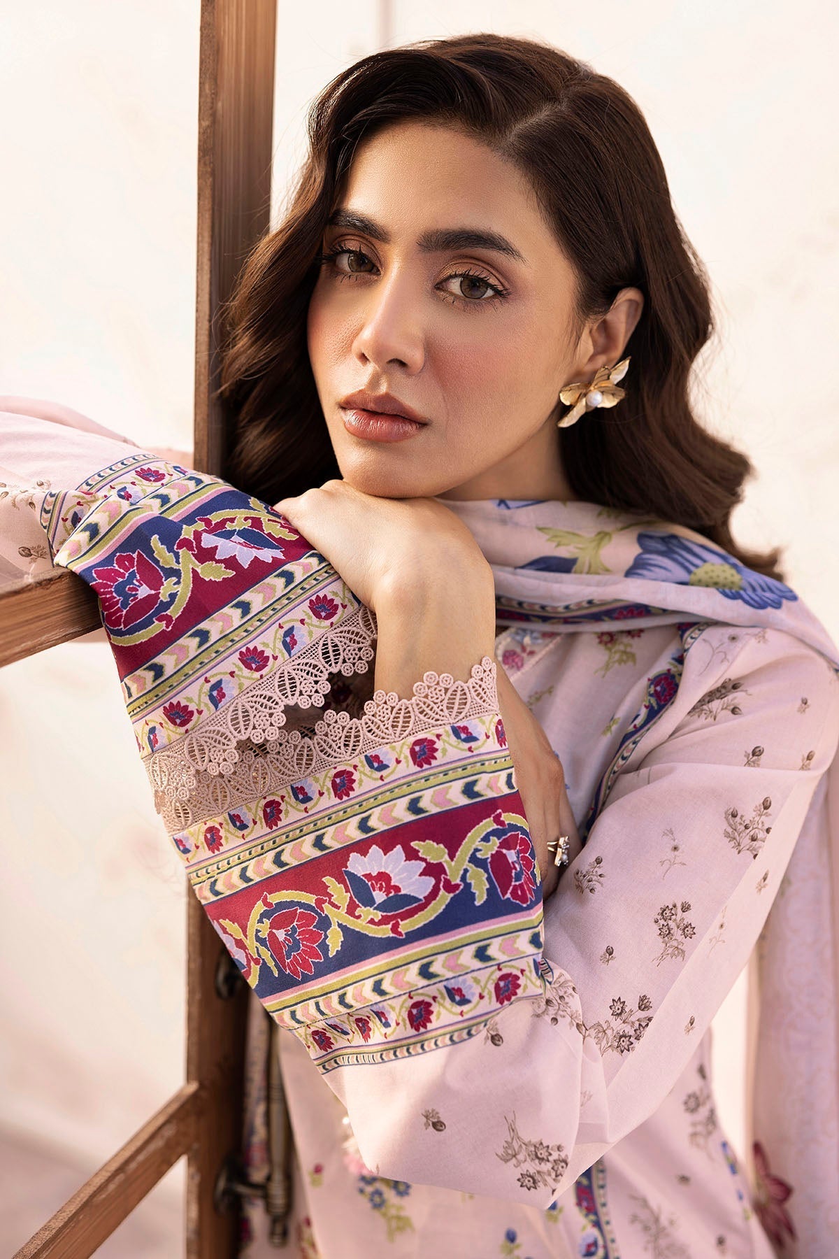 Motifz | Umang Lawn | 5414-RUYA M Beige Lawn